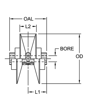 Lovejoy22907X1 1/8PULLEY